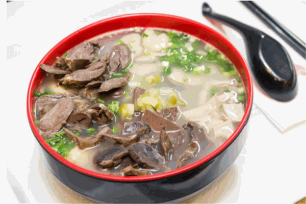 黄记鸭血粉丝汤